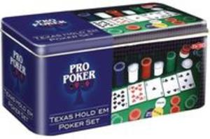 Pro Poker Texas Hold'em w puszce - 2857829477