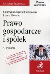 Prawo gospodarcze i spóek