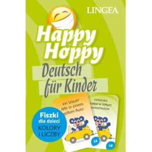 Happy Hoppy Fiszki dla dzieci: kolory i liczby jzyk niemiecki - 2857833718