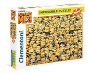 Puzzle 1000 Impossible Puzzle High Quality Collection Minionki - 2857833789