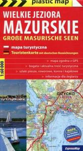 Wielkie Jeziora Mazurskie mapa turystyczna 1:60 000 - 2857833802