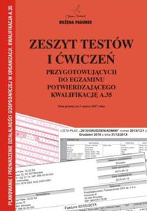 ZESZYT TESTW I WICZE A.35 17/18 PADUREK 9788360045398 - 2857834924