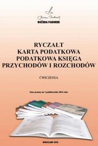 RYCZAT KARTA PODATKOWA W. PADUREK 9788392106135 - 2857834926