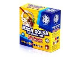 Masa solna z zestawem farb 450g - 2857835151