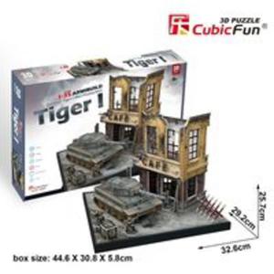 Puzzle 3D German Tiger I Mid Production 258 elementw - 2857835317