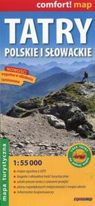 Tatry Polskie i Sowackie mapa turystyczna 1:55 000 - 2857835790