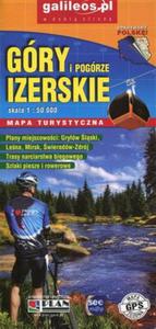 Gry i Pogrze Izerskie Mapa turystyczna 1:50 000 - 2857836034