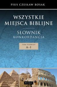 Wszystkie miejsca biblijne Sownik i konkordancja - 2857837164