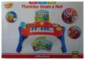 Pianinko Gram z nut Smily play - 2857837576