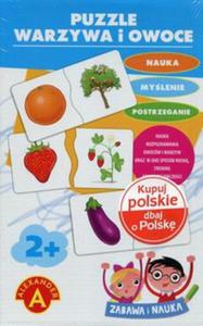 Puzzle Warzywa i owoce - 2857838430