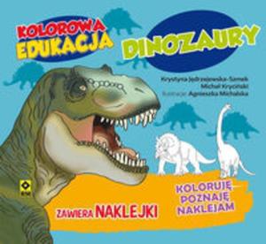 Kolorowa edukacja Dinozaury - 2857838674