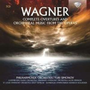 WAGNER COMPLETE OVERTURES & ORCHESTRAL MUSIC FROM THE OPERAS - 2857838848