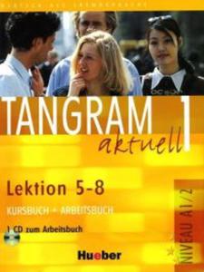 Tangram aktuell 1 Kursbuch + Arbeitsbuch Lektion 5 - 8 + CD - 2825646774