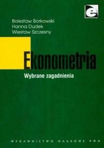 Ekonometria Wybrane zagadnienia - 2825668717