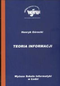 Teoria informacji - 2825668847