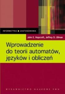 Wprowadzenie do teorii automatów, jzyków i oblicze