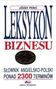 Leksykon biznesu 1 Sownik ang-pol - 2825669094