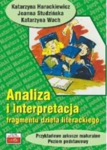 Analiza i interpretacja fragmentu dzea literackiego - 2825669246