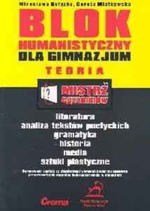 Mistrz egzaminów Blok humanistyczny dla gimnazjum Teoria