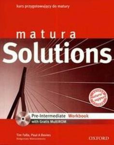 Matura Solutions Pre-Intermediate. Workbook. - 2825647565