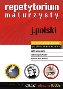 Repetytorium maturzysty jzyk polski poziom podstawowy i rozszerzony - 2825647630