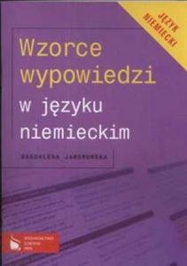 Wzorce wypowiedzi w jzyku niemieckim - 2825647739