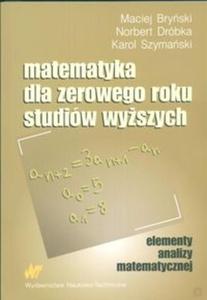 Matematyka dla zerowego roku studiw wyszych - 2825675175