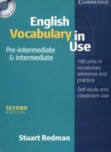 English Vocabulary in Use Pre - intermediate & intermediate + CD - 2825648122