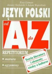 Jzyk polski Teoria literatury i elementy wiedzy o kulturze