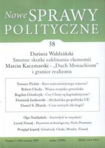 Nowe sprawy polityczne nr 1(38) wiosna 2009 - 2825678016