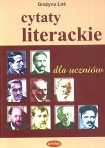 Cytaty literackie dla uczniw - 2825678385