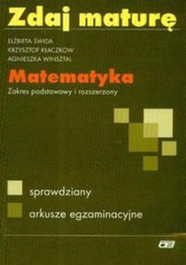 Zdaj matur Matematyka - 2825648546