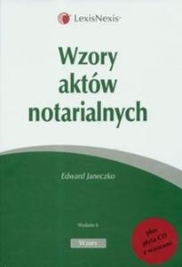 Wzory aktw notarialnych z pyt CD - 2825678895