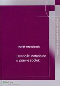 Czynnoci notarialne w prawie spek - 2825679316