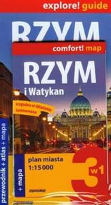 Rzym i Watykan przewodnik atlas mapa 3 w 1 - 2825679564