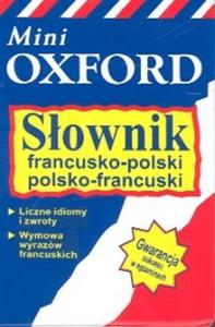 Sownik francusko polski polsko francuski Mini Oxford - 2825679938