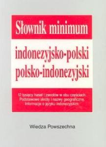 Sownik minimum indonezyjsko-polski polsko-indonezyjski