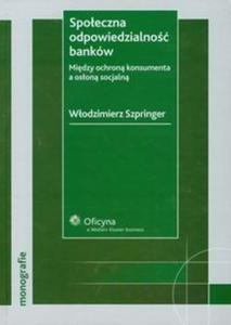 Spoeczna odpowiedzialno bankw - 2825680977