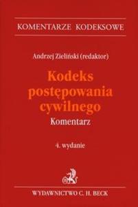 Kodeks postpowania cywilnego Komentarz