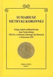 Sumariusz metryki koronnej tom 5 - 2825684187