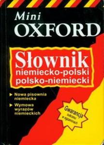Sownik niemiecko-polski polsko-niemiecki Mini Oxford - 2825684481