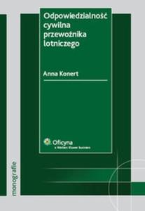 Odpowiedzialno cywilna przewonika lotniczego - 2825684626