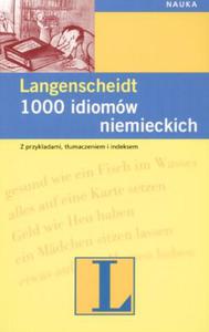 Langenscheidt 1000 idiomw niemieckich - 2825649331