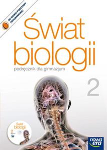 wiat biologii. Klasa 2, gimnazjum. Podrcznik (+CD) - 2825684865