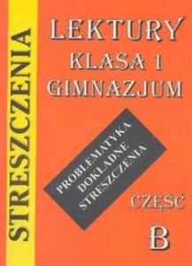 Streszczenie-lektury klasa 1b gimnazjum - 2825685020