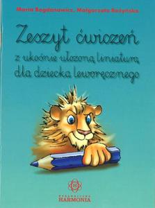 Zeszyt wicze z ukonie uoon liniatur dla dziecka leworcznego - 2825685253