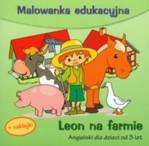 Leon na farmie Malowanka edukacyjna - 2825685899