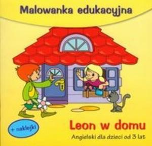 Leon w domu Malowanka edukacyjna - 2825685900