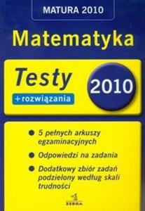 Matematyka Testy + rozwizania Matura 2010 - 2825686023