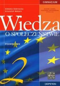 Wiedza o spoeczestwie. Klasa 2, Podrcznik - 2825686130